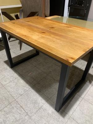 LOWYA (ロウヤ) ダイニングテーブル 440 ナチュラル×ブラック