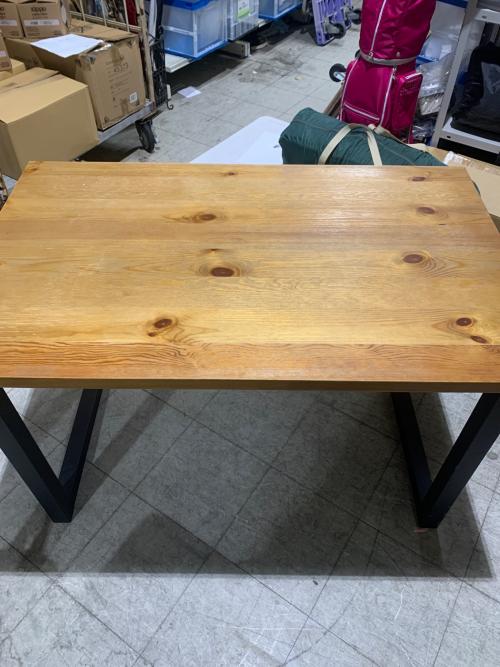 LOWYA (ロウヤ) ダイニングテーブル 440 ナチュラル×ブラック