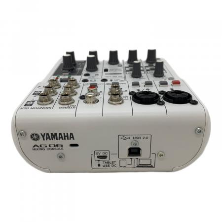 YAMAHA ミキシングコンソール AG06 YAMAHA (ヤマハ) ミキシングコンソール AG06 程度A｜トレファクONLINE