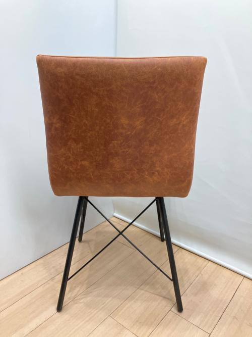 Knot antiques (ノットアンティークス) ダイニングチェアー TSN-16J056 クロスダイニングチェア キャメル