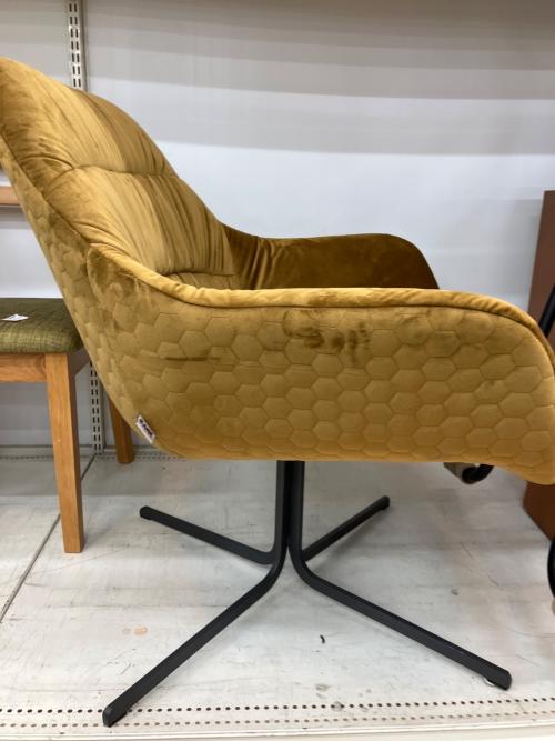 KARE (カレ) Swivel Arm Chair 80028 @ Swivel Arm Chair キャメル RAVELLO