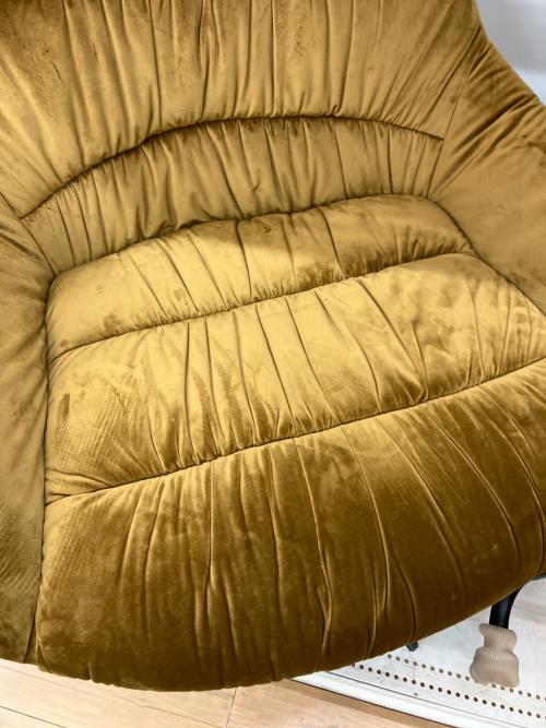 KARE (カレ) Swivel Arm Chair 80028 @ Swivel Arm Chair キャメル RAVELLO