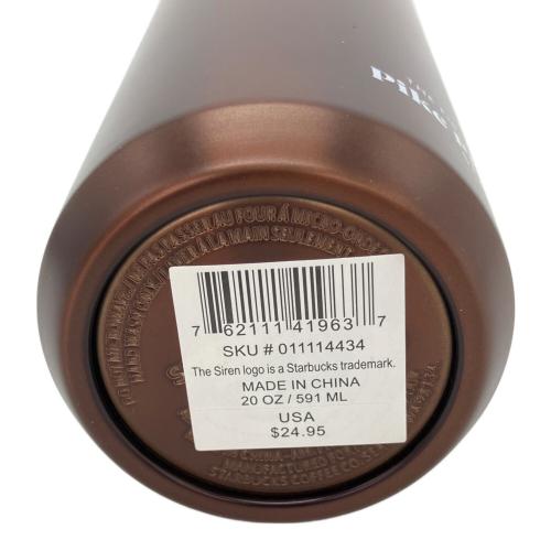 STARBUCKS COFFEE (スターバックスコーヒー) ステンレスタンブラー シアトル Pike Place Market 591ML