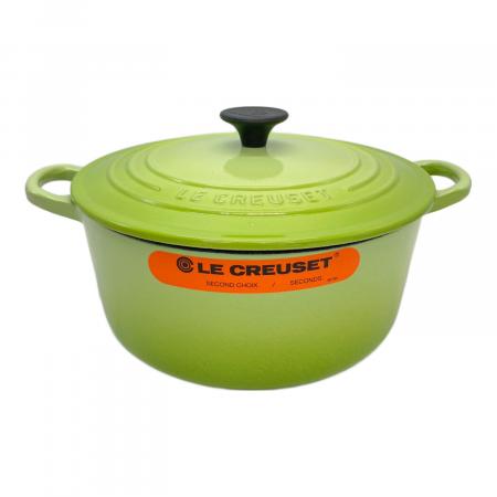 LE CREUSET (ルクルーゼ) 両手鍋 ココット・ロンド SIZE 22cm フルーツ