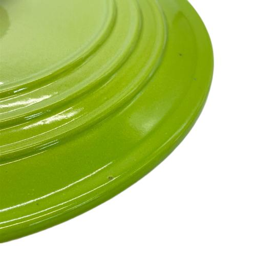 LE CREUSET (ルクルーゼ) 両手鍋 ココット・ロンド SIZE 22cm フルーツグリーン