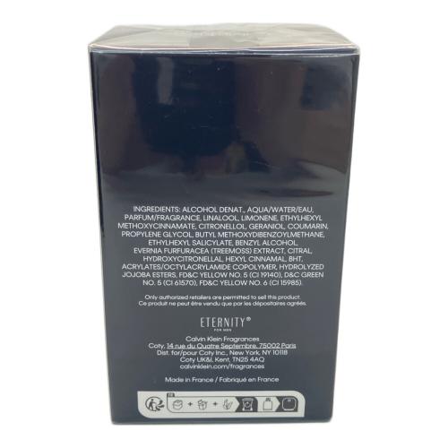 Calvin Klein (カルバンクライン) オードパルファム エタニティ フォー メン オードパルファム 100ml 残量80%-99%