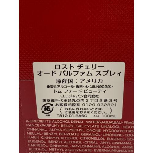 TOM FORD (トムフォード) オードパルファム ロストチェリー 100ml 残量80%-99%