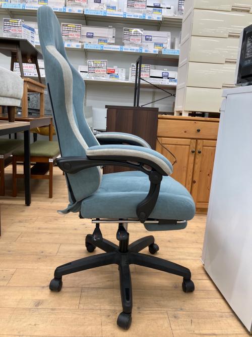 GTPLAYER (ジーティープレイヤー) ゲーミングチェア スカイブルー