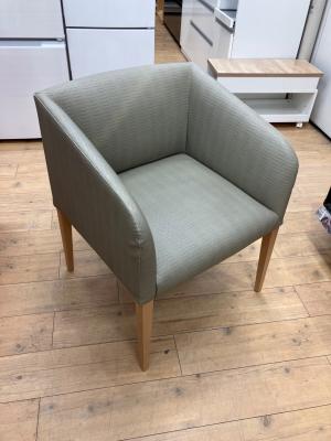 A.T.I.C アームチェアー グレー×ナチュラル