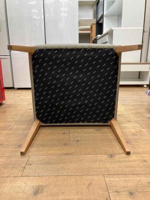 A.T.I.C アームチェアー グレー×ナチュラル