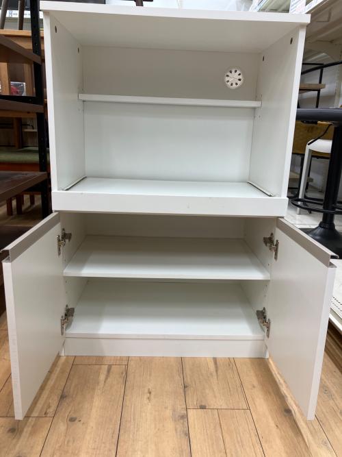 ニトリ レンジ台 フォルムN ホワイト