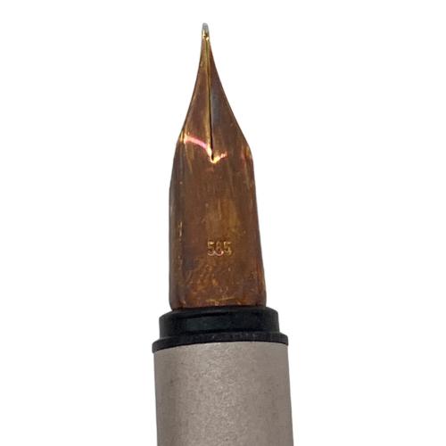 MONTBLANC (モンブラン) Nonless 万年筆 1128 ペン先585 シルバー