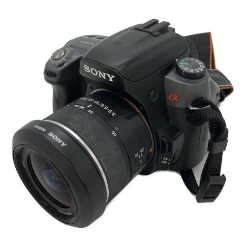 SONY (ソニー) 一眼レフカメラ DSLR-A550L ショルダーストラップ劣化有