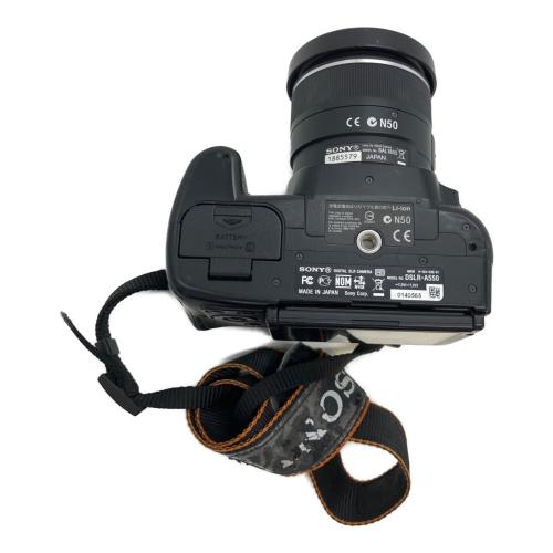 SONY (ソニー) 一眼レフカメラ DSLR-A550L ショルダーストラップ劣化有