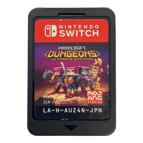 日本マイクロソフト (ニホンマイクロソフト) Minecraft Dungeons Ultimate Edition Nintendo Switch用ソフト CERO A (全年齢対象)