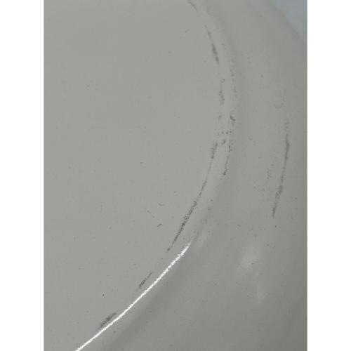 LE CREUSET (ルクルーゼ) 両手鍋 18cm グレー ココット・オーバル