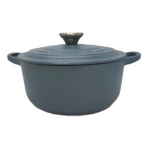 LE CREUSET (ルクルーゼ) 両手鍋 21001 グレー ココット・ロンド