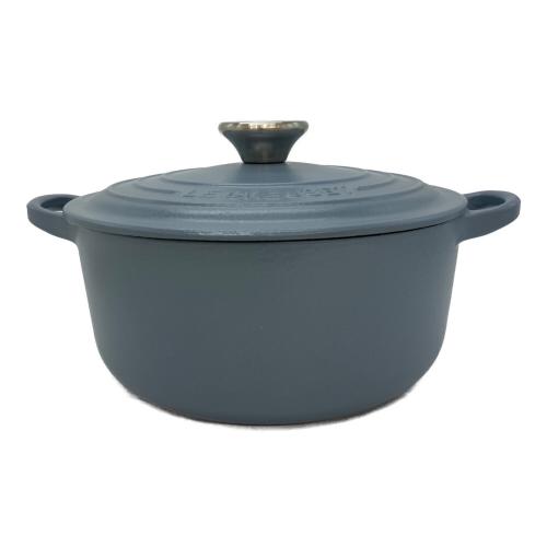 LE CREUSET (ルクルーゼ) 両手鍋 21001 グレー ココット・ロンド