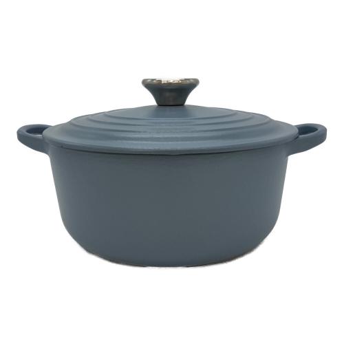 LE CREUSET (ルクルーゼ) 両手鍋 21001 グレー ココット・ロンド