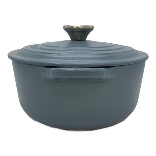 LE CREUSET (ルクルーゼ) 両手鍋 21001 グレー ココット・ロンド