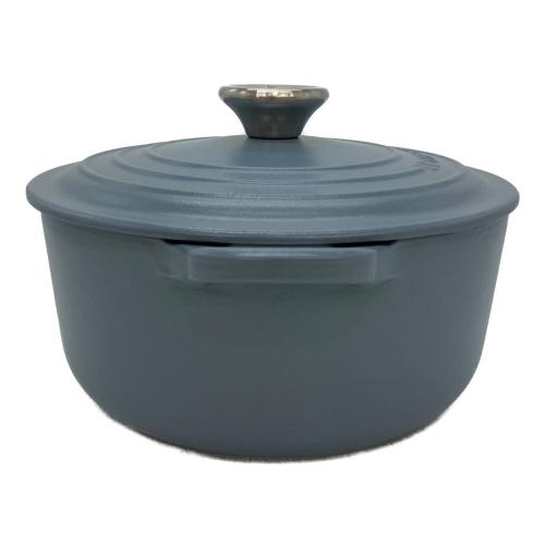 LE CREUSET (ルクルーゼ) 両手鍋 21001 グレー ココット・ロンド