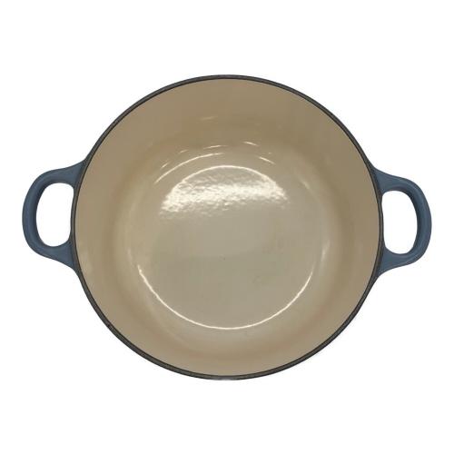 LE CREUSET (ルクルーゼ) 両手鍋 21001 グレー ココット・ロンド