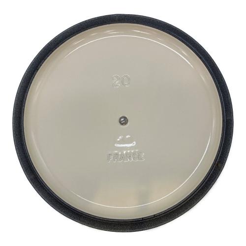 LE CREUSET (ルクルーゼ) 両手鍋 21001 グレー ココット・ロンド
