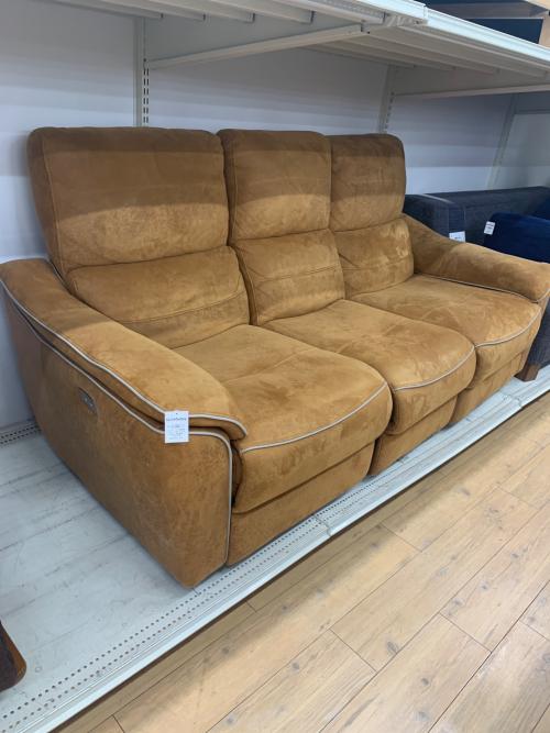 関家具 (セキカグ) リクライニングソファー 1376EMT ブラウン バッソⅡ