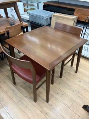 旭川家具 (アサヒカワカグ) ダイニングセット ブラウン