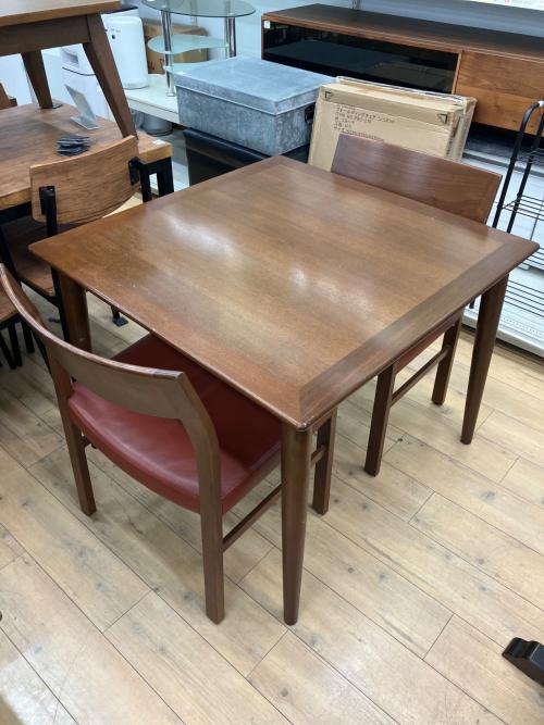 旭川家具 (アサヒカワカグ) ダイニングセット ブラウン