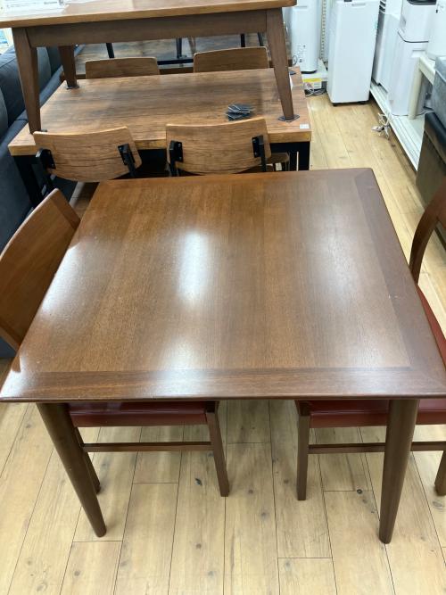旭川家具 (アサヒカワカグ) ダイニングセット ブラウン
