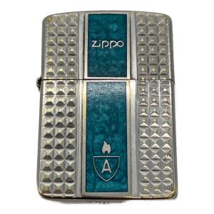 ZIPPO (ジッポ) オイルライター ターコイズ使用 アーマー