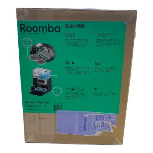 iRobot (アイロボット) ロボットクリーナー Roomba Plus 405 Combo ロボット +AutoWash 充電ステーション