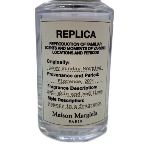 Maison Margiela (メゾンマルジェラ) オードトワレ 30ml 残量80%-99% レプリカ レイジーサンデー モーニング