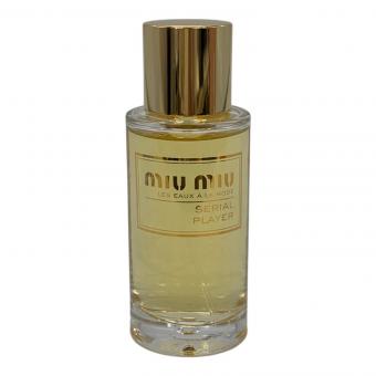 MIU MIU (ミュウミュウ) オードトワレ 50ml 残量80%-99% レゾーアラモード シリアルプレーヤー