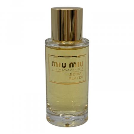 MIU MIU (ミュウミュウ) オードトワレ 50ml 残量80%-99% レゾー