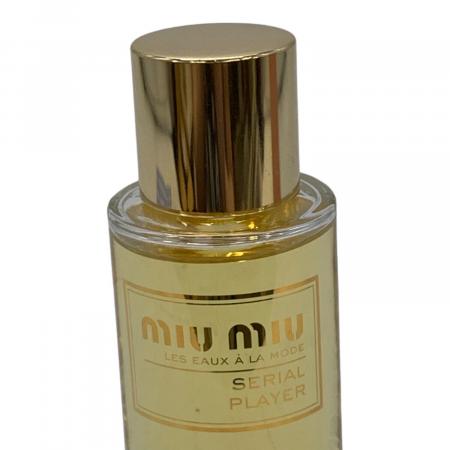 MIU MIU (ミュウミュウ) オードトワレ 50ml 残量80%-99% レゾー