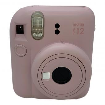 instax mini12 インスタントカメラ ピンク