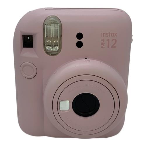 instax mini12 インスタントカメラ ピンク