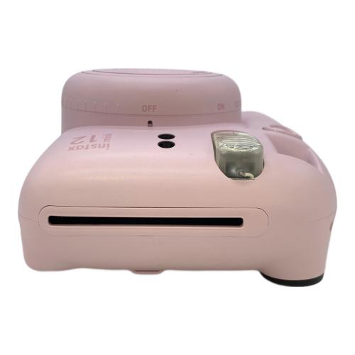 instax mini12 インスタントカメラ ピンク