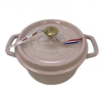 Staub (ストウブ) ピコ・ココット・ラウンド SIZE 20cm ピンク