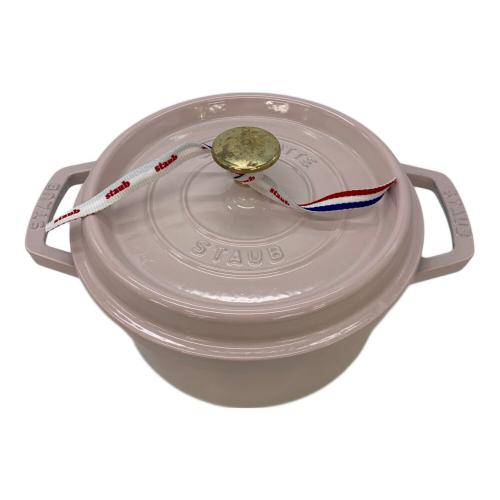 Staub (ストウブ) ピコ・ココット・ラウンド SIZE 20cm ピンク