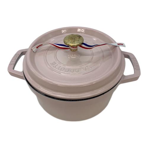 Staub (ストウブ) ピコ・ココット・ラウンド SIZE 20cm ピンク