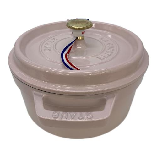 Staub (ストウブ) ピコ・ココット・ラウンド SIZE 20cm ピンク