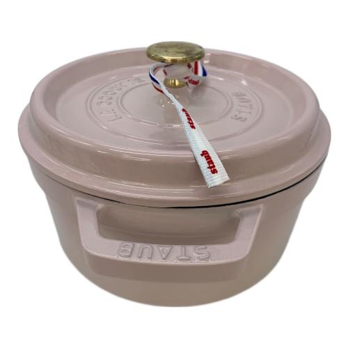 Staub (ストウブ) ピコ・ココット・ラウンド SIZE 20cm ピンク