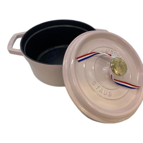 Staub (ストウブ) ピコ・ココット・ラウンド SIZE 20cm ピンク