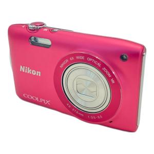 Nikon (ニコン) コンパクトデジタルカメラ S3300
