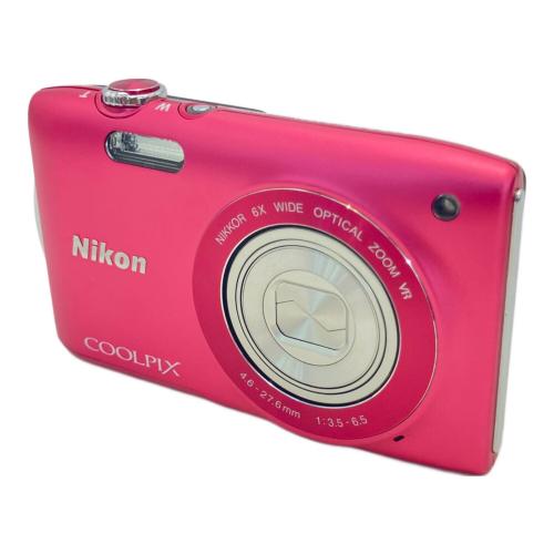 Nikon (ニコン) コンパクトデジタルカメラ S3300