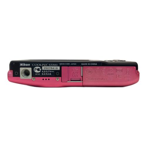 Nikon (ニコン) コンパクトデジタルカメラ S3300