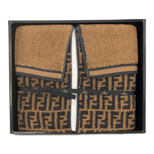 FENDI (フェンディ) バスタオル ズッカ柄